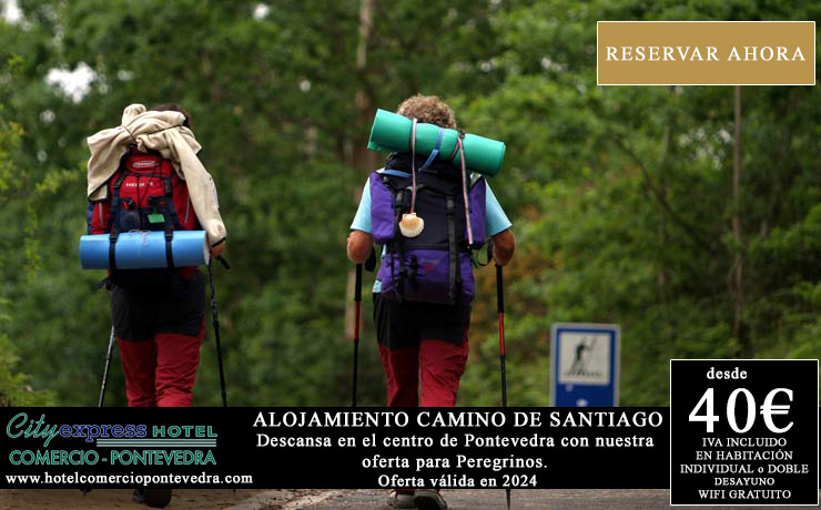 oferta alojamiento Camino de Santiago en Pontevedra, hotel Cityexpress Comercio Pontevedra